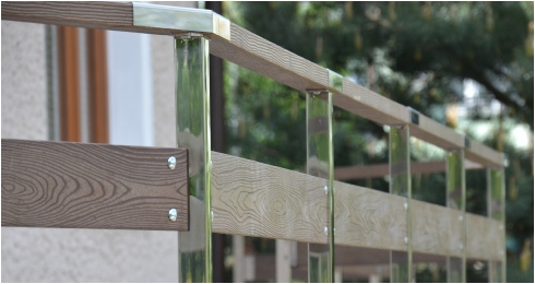 Drewno polimerowe, profile, balustrady, poręcze, tralki, pochwyty
