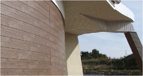 Deski elewacyjne, drewno polimerowe