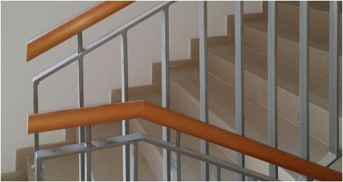 Drewno polimerowe, profile okrągłe, poręcze, pochwyty