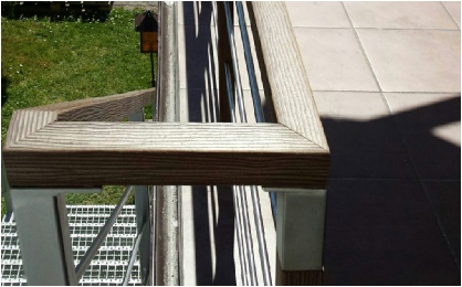 Drewno polimerowe, profile, balustrady, poręcze, tralki, pochwyty